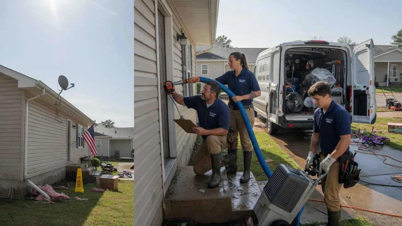 Ceiling Water Damage Restoration in Bulpitt, IL near me